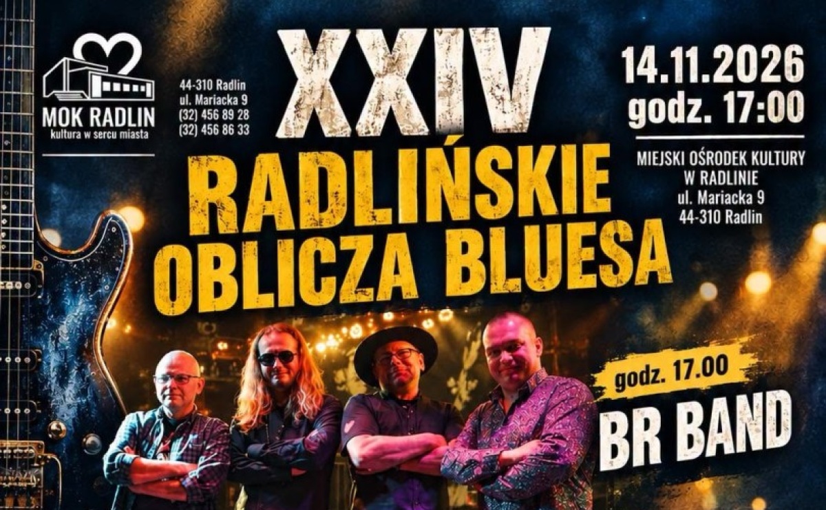 Bluesowy wieczór w Radlinie. Trzy koncerty i jam session w MOK - Serwis informacyjny z Raciborza - naszraciborz.pl