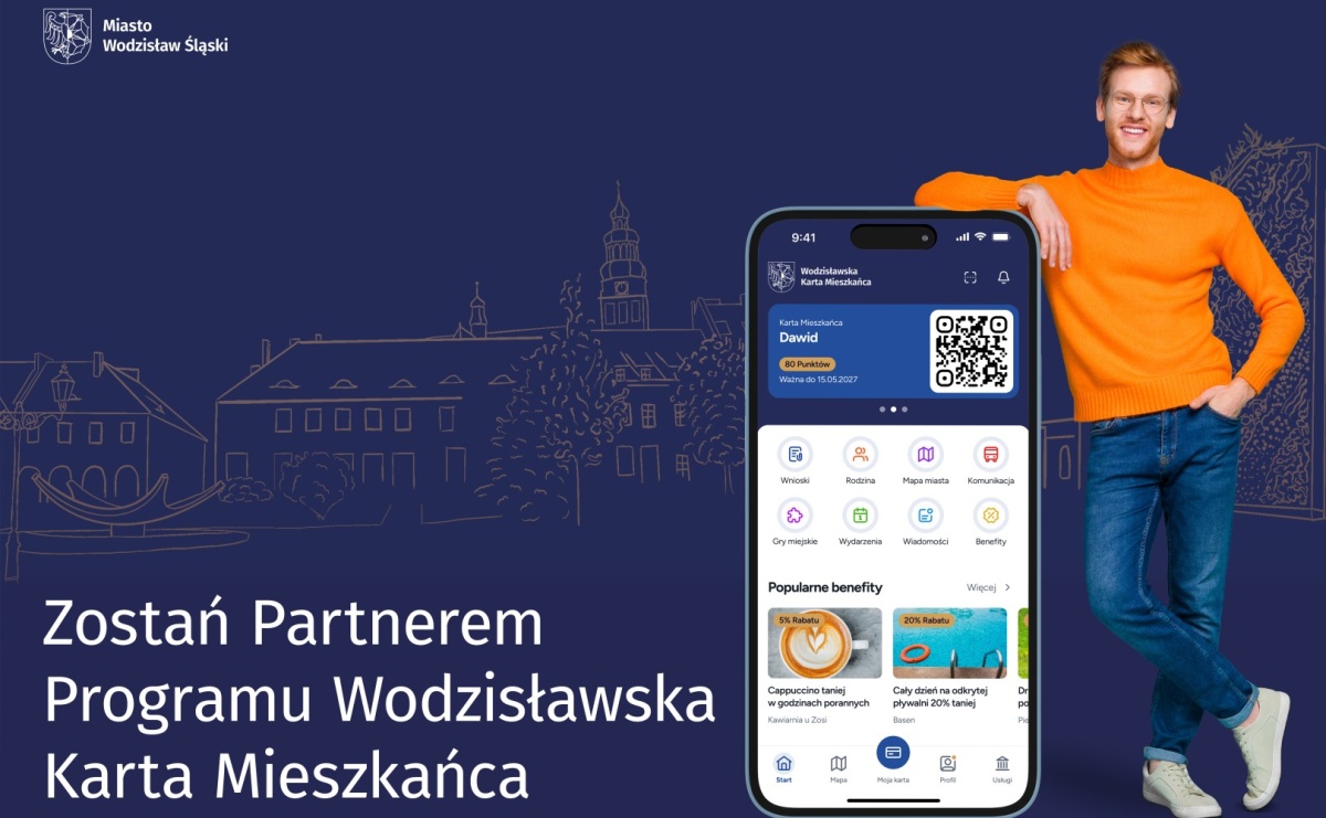 Miasto zaprasza przedsiębiorców do współpracy. Zostań Partnerem Wodzisławskiej Karty Mieszkańca - Serwis informacyjny z Raciborza - naszraciborz.pl