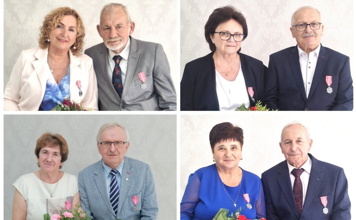 50 lat razem. W Czyżowicach uhonorowano małżeństwa z gminy Gorzyce - Serwis informacyjny z Raciborza - naszraciborz.pl