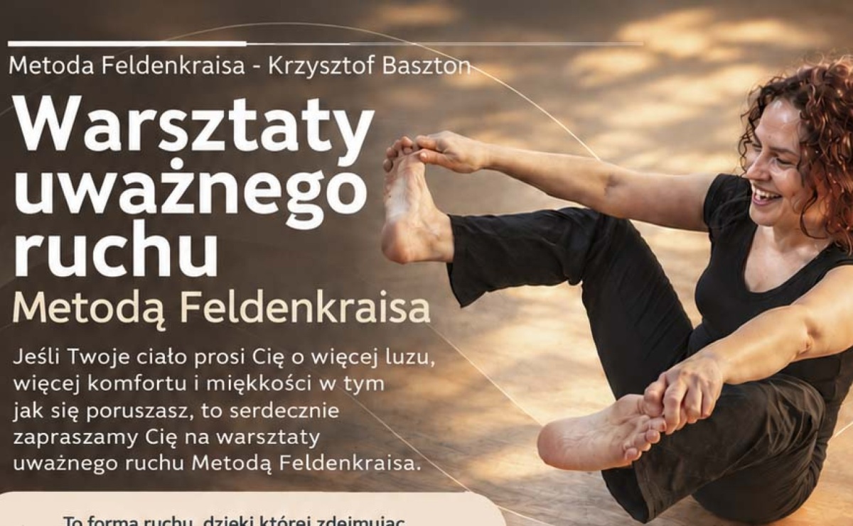 Uważny ruch dla zdrowia. Warsztaty Metodą Feldenkraisa w WCK - Serwis informacyjny z Raciborza - naszraciborz.pl