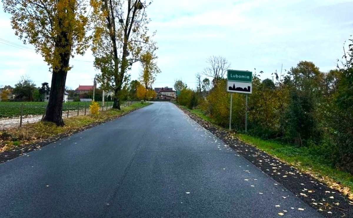 Droga w gminie Lubomia po remoncie. Wiadomo, ile kosztowała inwestycja - Serwis informacyjny z Raciborza - naszraciborz.pl