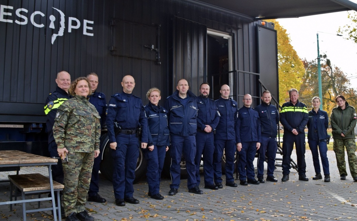 EscapeTruck w Śląskim Oddziale Straży Granicznej - Serwis informacyjny z Wodzisławia - naszwodzislaw.com